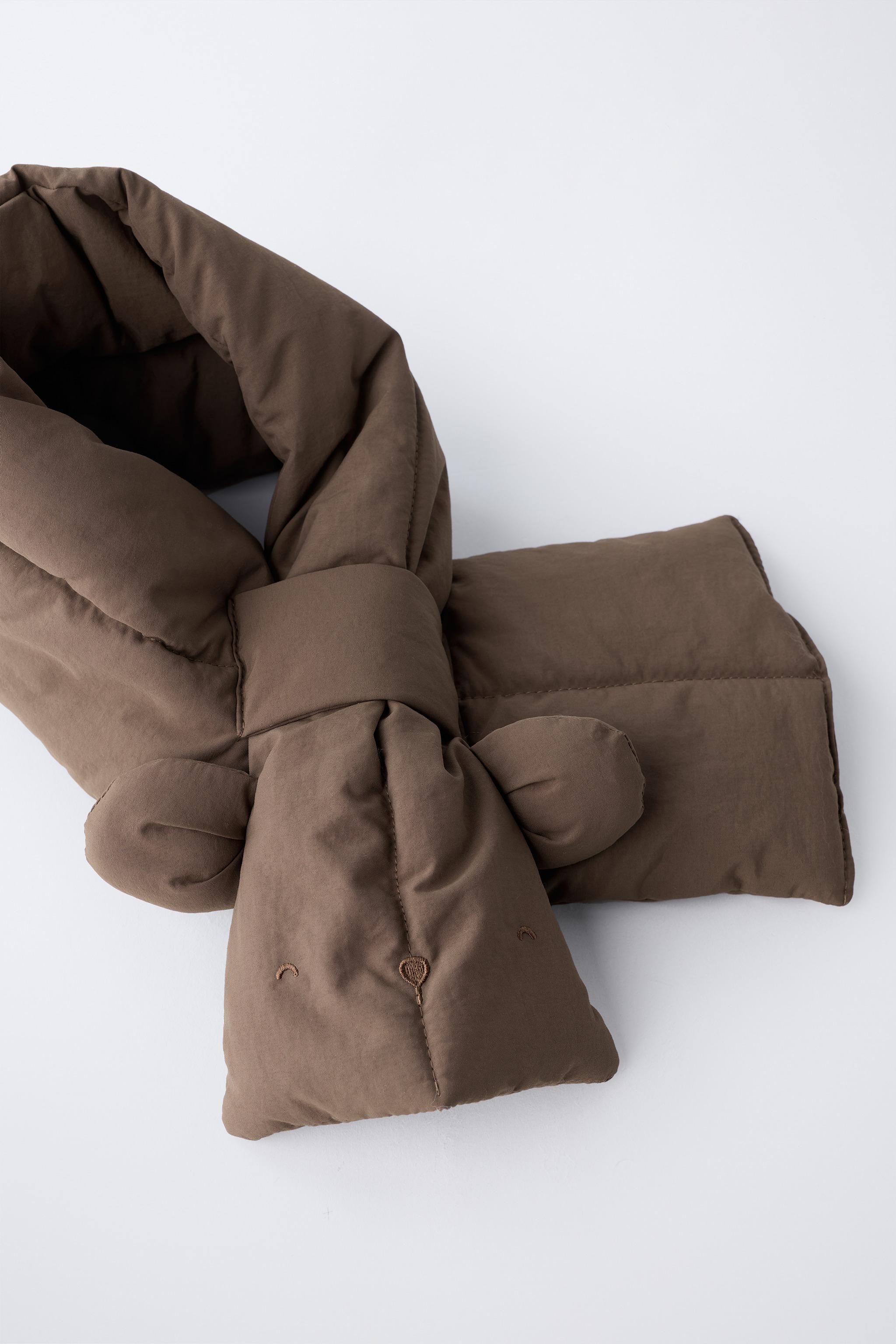 ÉCHARPE EN NYLON AVEC PETITES OREILLES